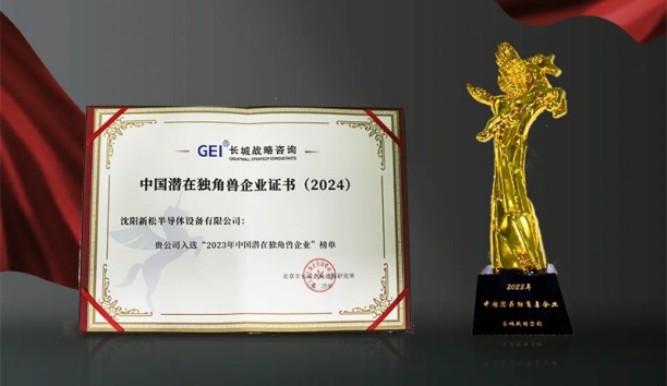 新松半導(dǎo)體榮獲&ldquo;中國(guó)潛在獨(dú)角獸企業(yè)&rdquo;稱號(hào)